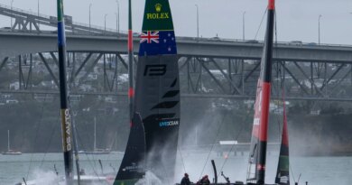 Two hurt after high-speed New Zealand-France crash at Auckland SailGP race