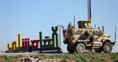 US military begins withdrawing from main base in northeast Syria, Syrian sources say