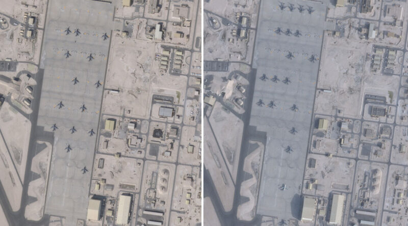 US used mobile launchers for missiles at Qatar base as Iran tensions rose, satellite pictures show