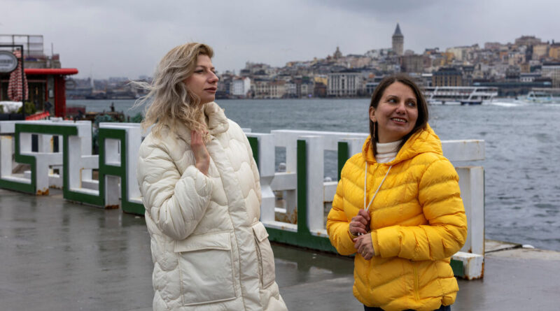 Ukrainians, scattered across Europe, trapped in limbo by war