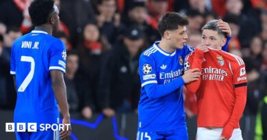 Kylian Mbappe and Gianluca Prestianni