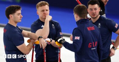Team GB's mens curlers