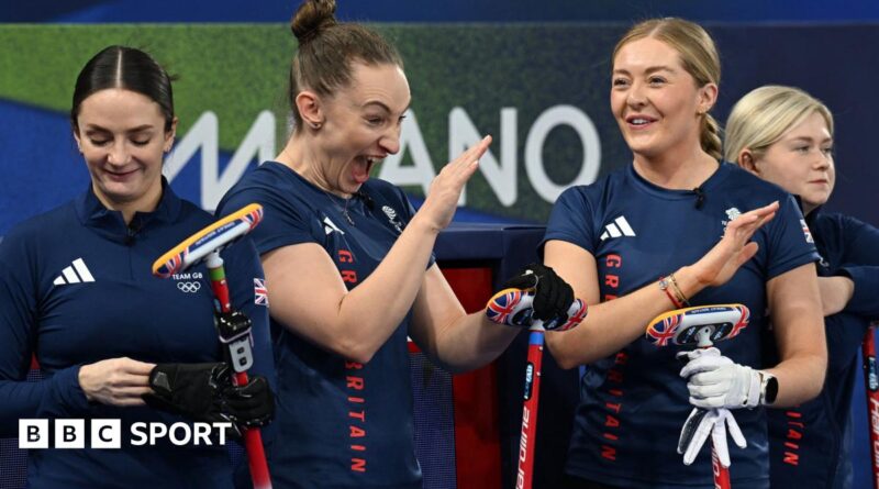 Team GB's women's curlers