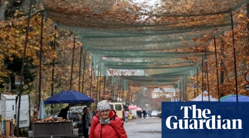 ‘It’s not just about surviving’: the Ukrainian frontline city where life goes on under cover