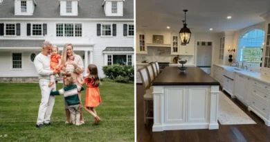 A family ditched their dining room and added a primary suite above the garage in a $1 million renovation of their home