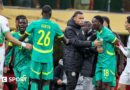 Senegal's players react to a decision during the 2025 Afcon final against Morocco