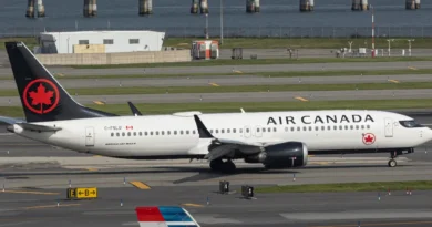 Air Canada plane collided with ground vehicle at LaGuardia, airport shut