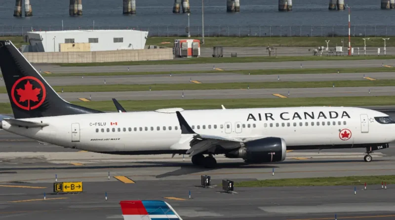 Air Canada plane collided with ground vehicle at LaGuardia, airport shut