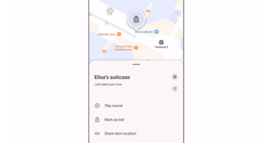 Android user tracking luggage