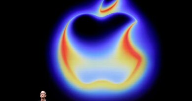 Apple CEO Tim Cook speaks during the keynote address at an Apple special event on September 09, 2025 in Cupertino, California.