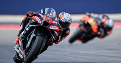 Marco Bezzecchi in action.