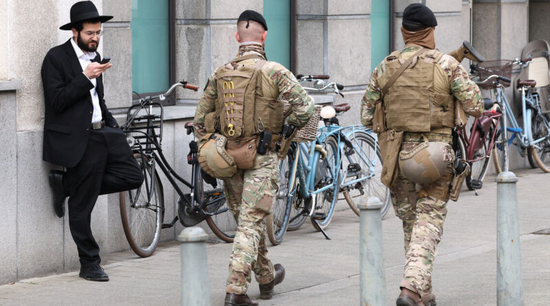 Belgium deploys soldiers to reinforce security at Jewish sites