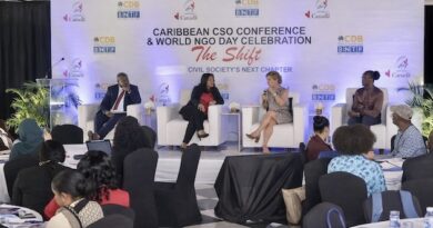 A panel discussion kicks off the inaugural Caribbean Civil Society Organisations (CSO) conference in Kingston, Jamaica. Credit: Alison Kentish/IPS