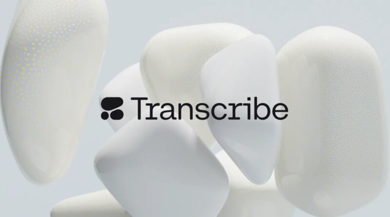 Cohere Transcribe splash screen