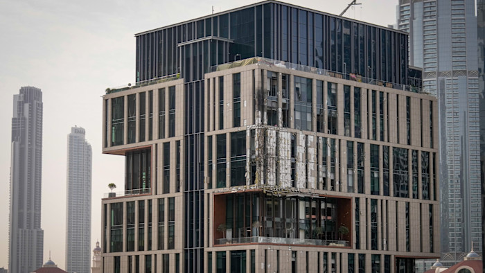 Dubai financial district rattled by Iranian drones