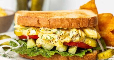 Easy Homemade Egg Salad Sandwich