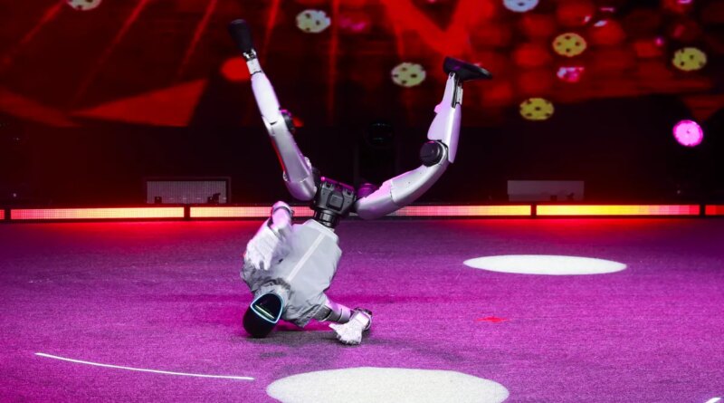 dancing humanoid robot