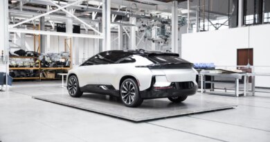 faraday future EV spac facility