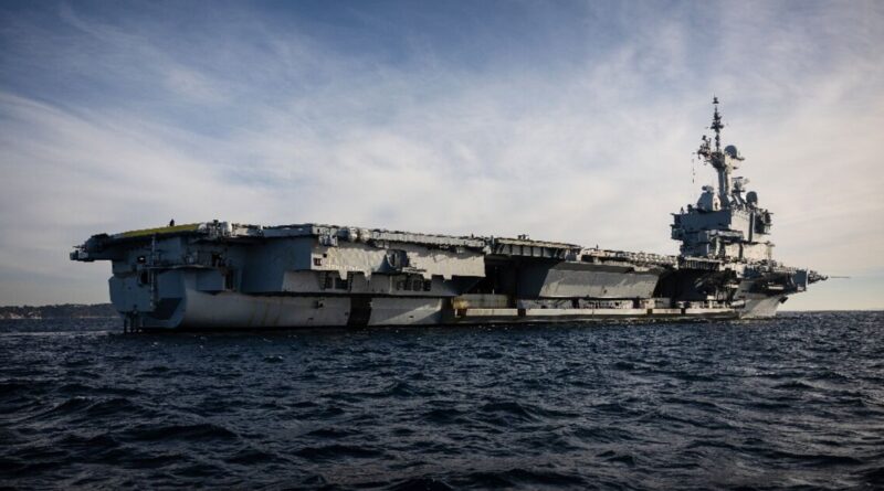 France deploys aircraft carrier to Mediterranean over Iran war
