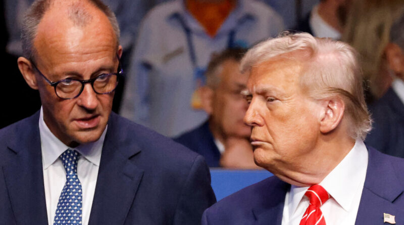 German Chancellor Merz heads to Washington in shadow of war in Iran