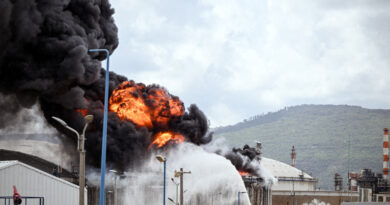 Giant oil tanker off Dubai hit by Iranian strike, Trump threatens to obliterate Iran energy, oil plants