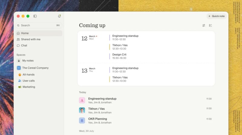 Granola raises $125M, hits $1.5B valuation as it expands from meeting notetaker to enterprise AI app | TechCrunch