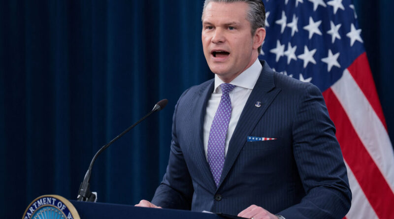 Hegseth says next few days in Iran war will be decisive