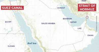 INTERACTIVE - Bab al-Mandeb strait red sea map route shipping map-1774773769