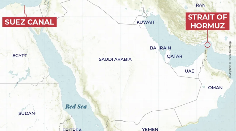 INTERACTIVE - Bab al-Mandeb strait red sea map route shipping map-1774773769