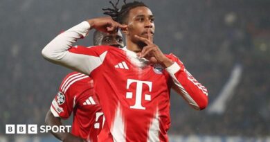 Michael Olise celebrates