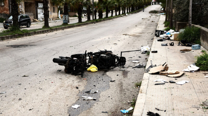 In Lebanon, paramedics mourn their own killed in Israeli strike