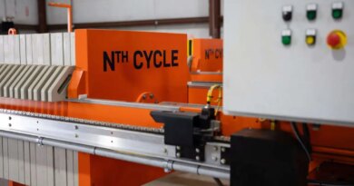 A machine processes nickel at an Nth Cycle facility.