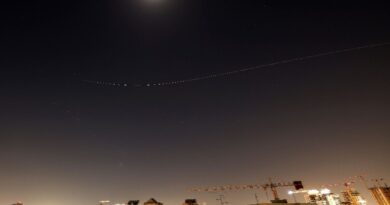 Iran fires missiles across Middle East as Trump threatens oil hub