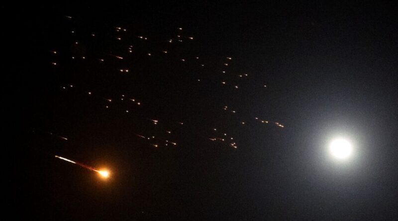 Iran missile barrage sparks explosions over Tel Aviv