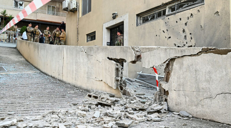 Iranian ballistic missile intercepted over Lebanon, US Embassy feared as target