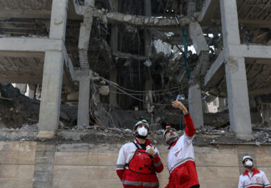 Iranian rescue workers struggle under relentless bombardment