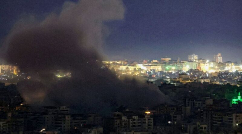 Israel pounds south Beirut, says captured Hezbollah members