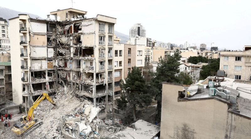 Israel strikes Tehran as Trump says US negotiating to end war