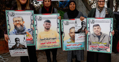Jailed Palestinians fear death by hanging without due process under new Israeli law