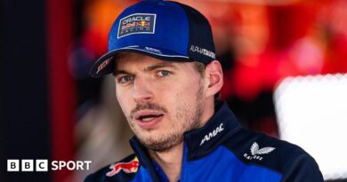 Max Verstappen speaking to the media after the Japanese Grand Prix