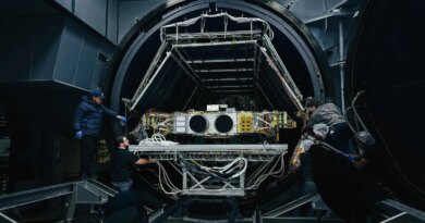 K2's Gravitas spacecraft undergoes thermal testing ahead of launch.