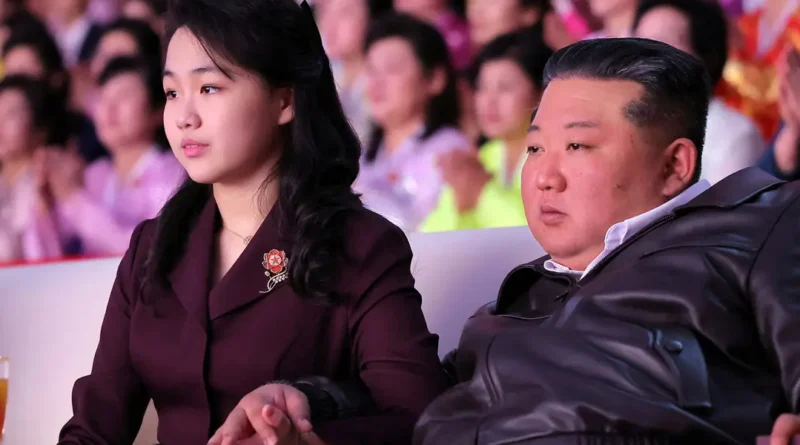 Kim Jong Un and his daughter were photographed firing pistols. See the rest of the Kim lineage in photos.