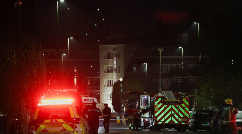 London Jewish community ambulances torched in suspected hate crime, police say