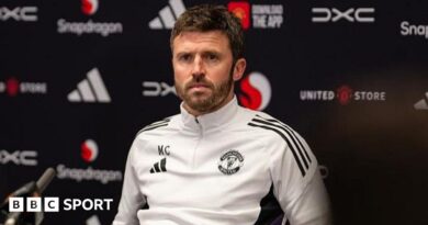 Manchester United head coach Michael Carrick