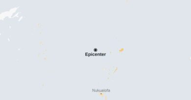 Map: 7.5-Magnitude Earthquake Shakes the South Pacific Ocean
