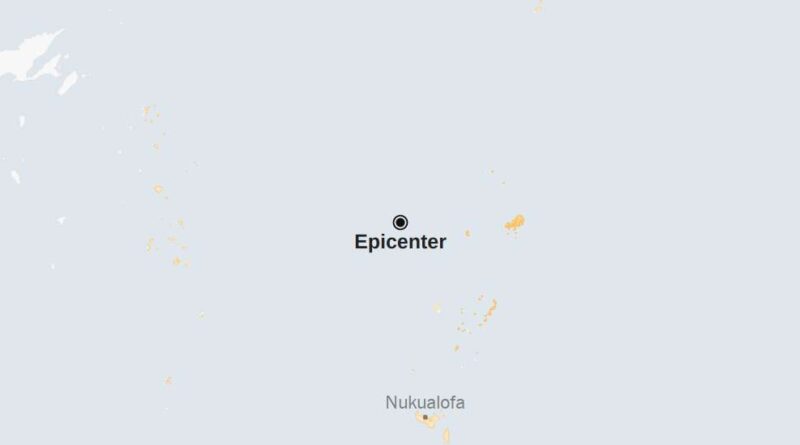 Map: 7.5-Magnitude Earthquake Shakes the South Pacific Ocean