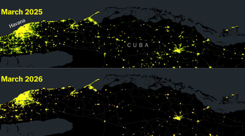 Mapping Cuba’s Blackouts