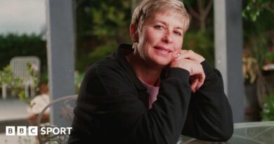 Mary Rand in her California home