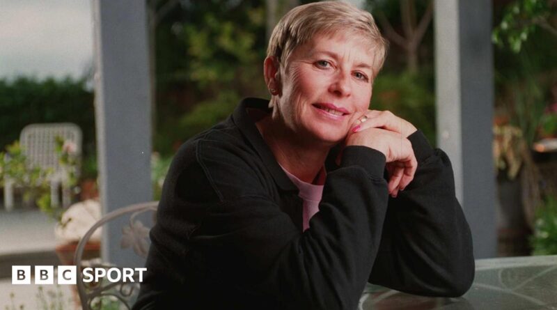 Mary Rand in her California home