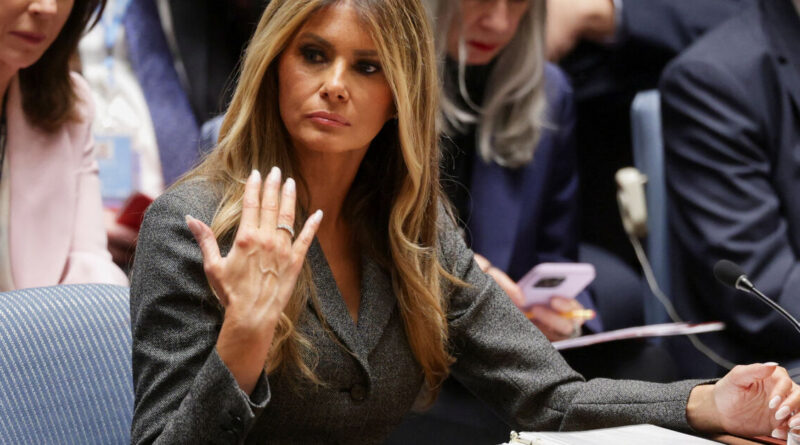 Melania Trump chairs UN meeting on children in conflict